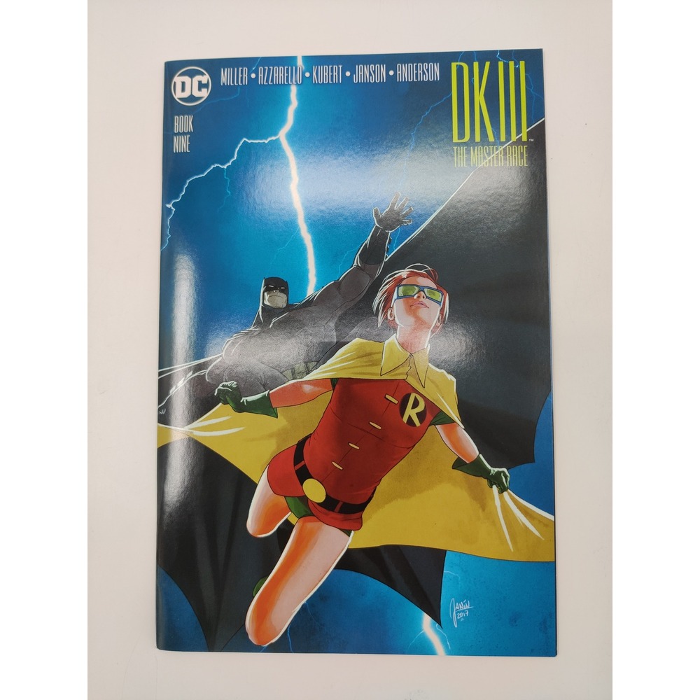 DC Comics Dark Knight III The Master Race Book Nine 9 Janin Cover 2017 Batman